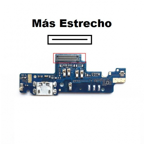 placa carga+microfono para redmi note 4x