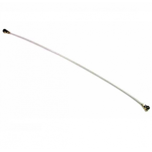 Cable Coaxial de Antena de Samsung Galaxy S2 i9100 de 77mm de color Blanco Fino