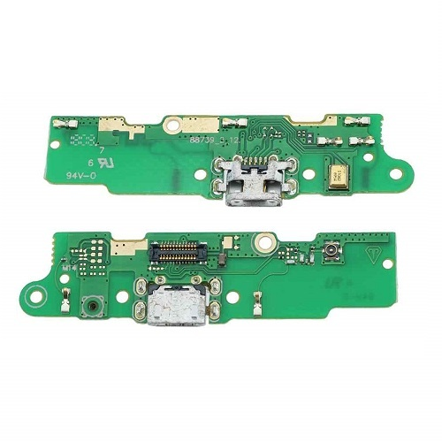 Placa De Conector De Carga Micro USB Con Micrófono Para Motrola E5 Play