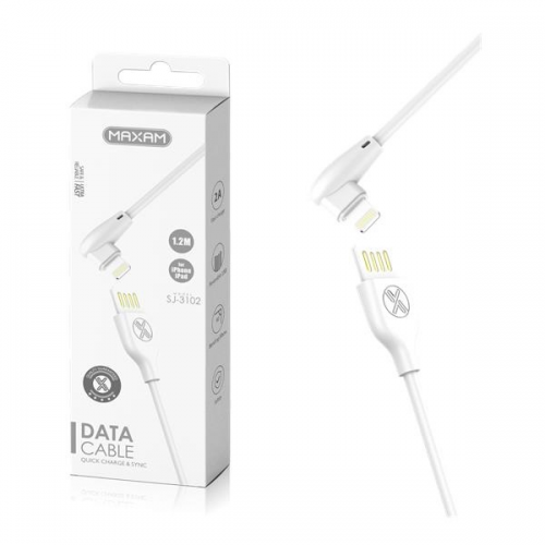 Cable Lightning IPhone De 1.2 Metros 2A / SJ-3102 / MAXAM