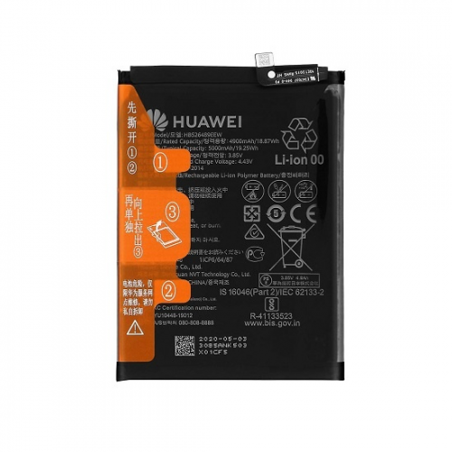 N Servicepack Bateria Original HB526489EEW Para Huawei Y6P 2020 de 5000mAh