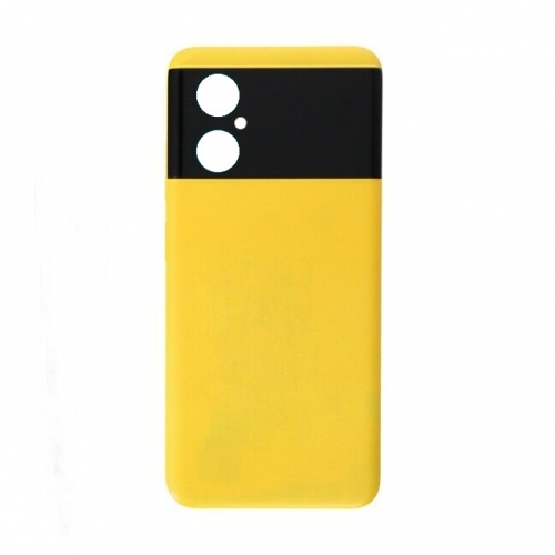 T151 Tapa Trasera Para Xiaomi Pocophone M4 5G / Poco M4 5G (AMARILLO)