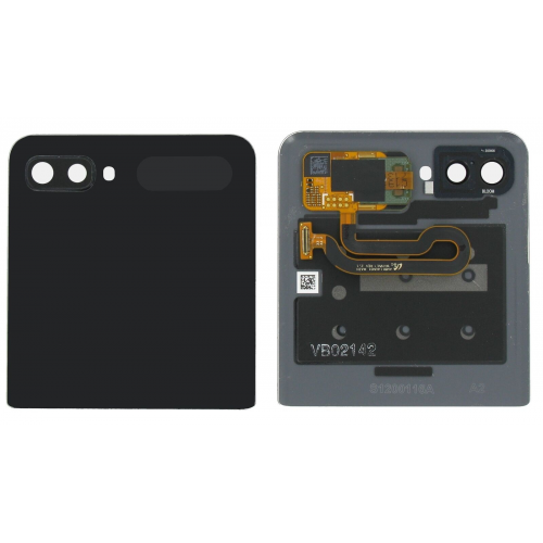 Pantalla Completa LCD Y Táctil Original para Samsung Galaxy Z Flip 5G F700 – Negro / Exterior