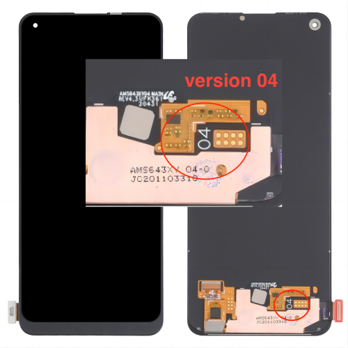 Pantalla Completa Para OPPO Oppo A74 4G - A94 5G Version 04 - NEGRO
