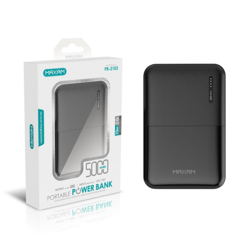 n103.1 Powerbank / Batería Externa 5V2A De 5000mAh maxam pb-2103