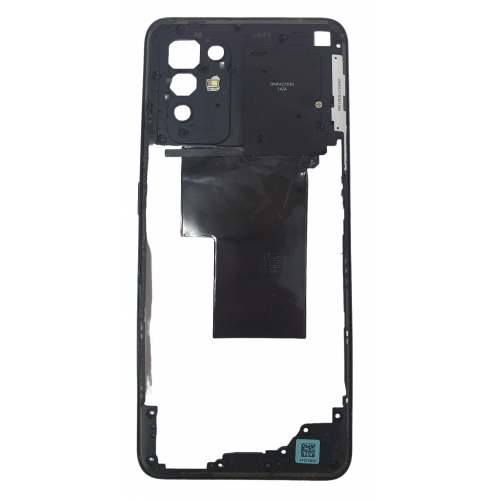 Carcasa central con marco y antena NFC para Oppo A94 5G, CPH2211 negro desmontaje