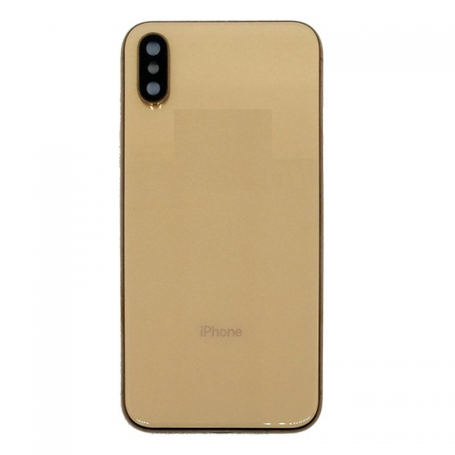 Chasis De Pantalla / Marco Medio / Carcasa Central Con Tapa Trasera / Con Cargador NFC Para IPhone XS MAX