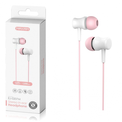 Cascos / AuricularEs Con Microfono 1.2M / EJ-0207M/ MAXAM