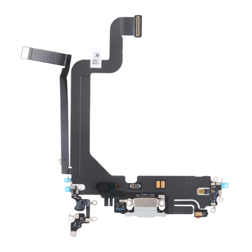 Flex De Conector De Carga Ligtning Y Micrófono Original Desmontaje para Iphone 14 Pro Max