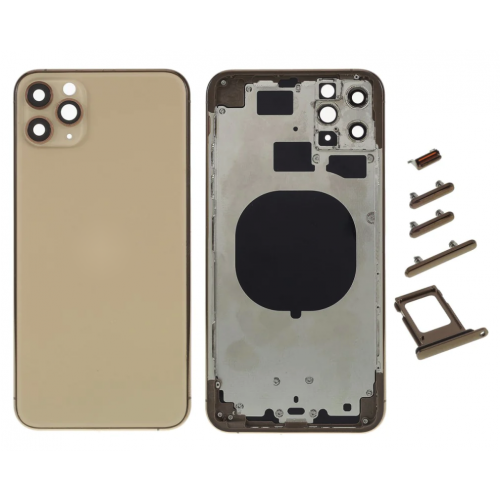 Chasis De Pantalla / Tapa Con Marco Para IPhone 11 Pro Max (NEGRO)