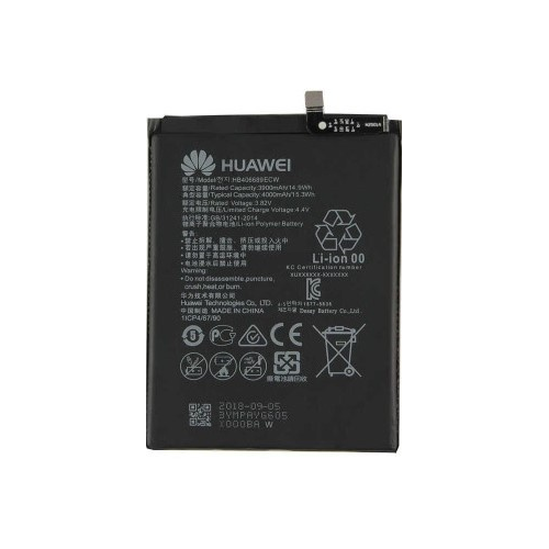 Bateria litio para HUAWEI Y8S JKM-LX1, JKM-LX2  (HB406689ECW) de 4000mAh/15.3Wh (DE DESMONTAJE)