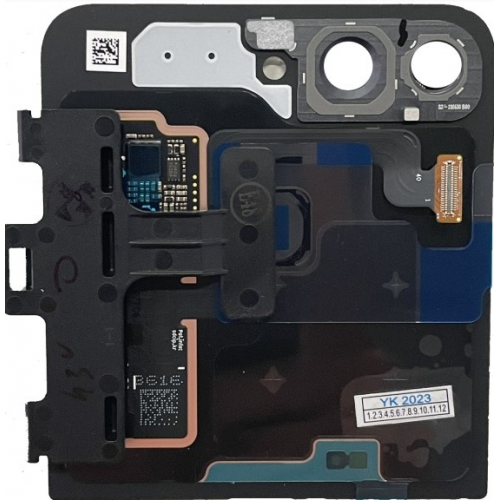 N207 Tapa Con Mini pantalla Original Para SAMSUNG GALAXY Z FLIP 5 5G / F946 - (NEGRA)