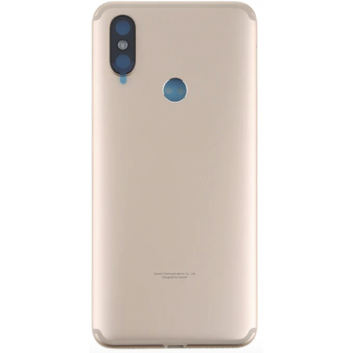 Tapa Trasera Para REDMI 6X ( NEGRO / ORO )