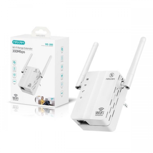 Extensor de Rango Inalámbrico 300Mbps WE-200