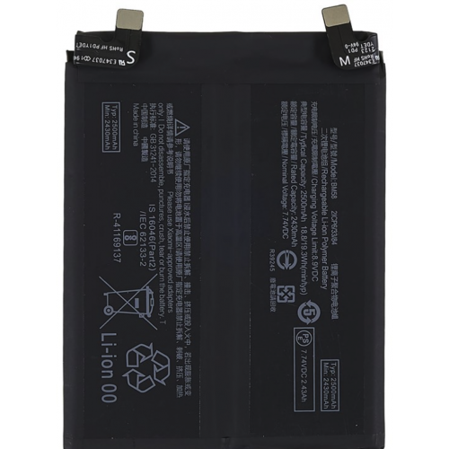 N144 Bateria BM58 Para Xiaomi 11T Pro De 5000 MAh