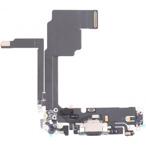 Flex De Conector De Carga Ligtning con Micrófono Para Iphone 15 Pro-Original