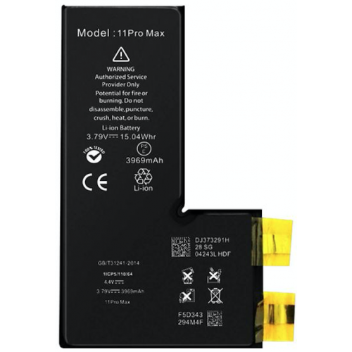 Repuestos Batería Litio Para IPhone 11 Pro Max  Sin Flex Ni Chip De 4400mAh - Calidad Premium