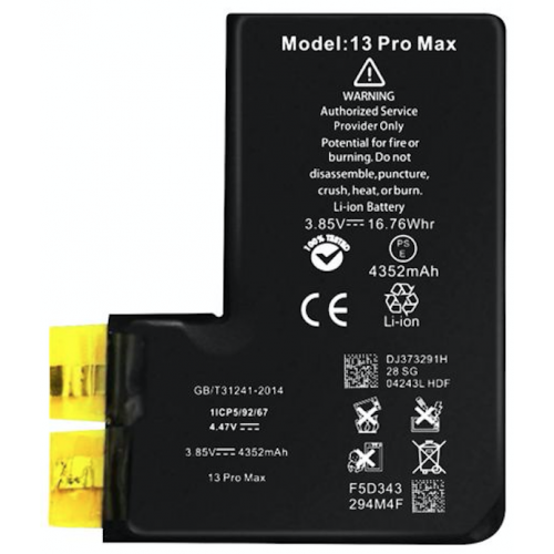 Batería Para IPhone 13 Pro Max Sin Flex Ni Chip De 4352mAh - Calidad Premium