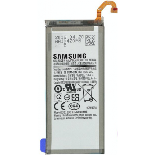 Bateria Litio Original Para Samsung J600 J6 2018 De 3000mAh Con Pegatina