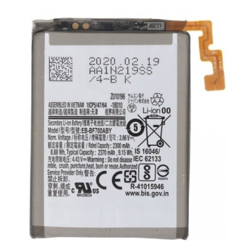 Bateria Litio Original Con Pegatina Para Samsung Galaxy Z Flip F700 EB-BF700ABY 2300mAh