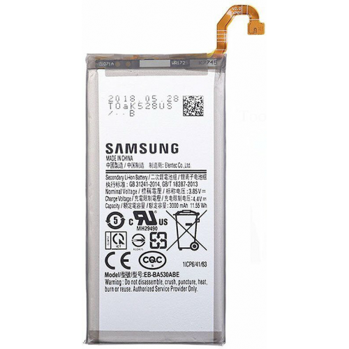 Bateria Original Con Pegatina Para Samsung A530 / A8 2018 Litio Con Pegatina