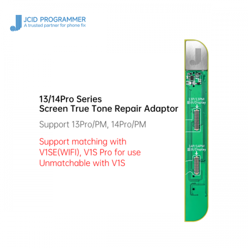JCID V1SE 13 PRO, 13 PRO MAX, 14 PRO, 14 PRO MAX SERIES - Módulo Adaptador de Reparación para True Tone o Tono Verdadero.