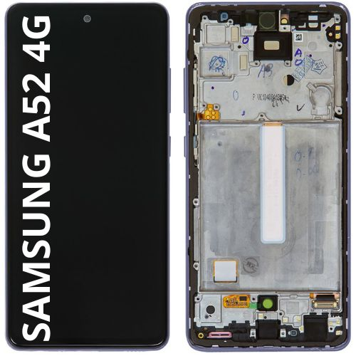 Pantalla Completa Amoled LCD Y Táctil Con Marco Para Samsung Galaxy A52 4G 2021 SM-A525F