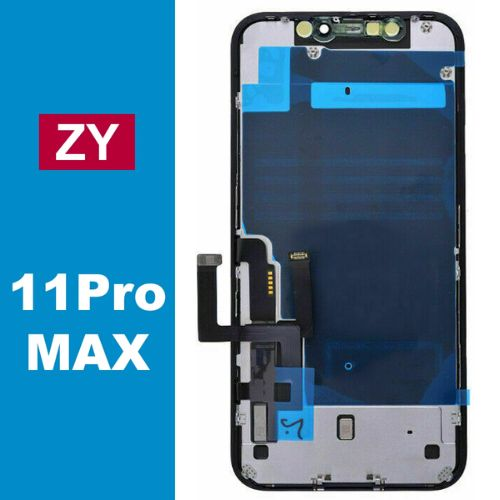 Pantalla Completa Para iPhone 11 Pro Max negra ZY IN-CELL 1080P calidad premium