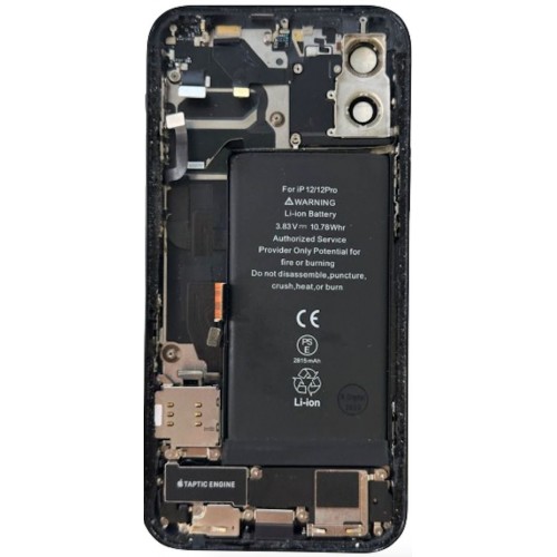 Chasis De Pantalla / Tapa Con Marco Y Componentes Y Bateria Para IPhone 12 (Desmontaje)