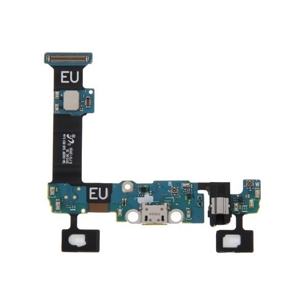 Circuíto flex con conector de carga y accesorios y conector de audio jack para Samsung Galaxy S6 Edge Plus, G928F