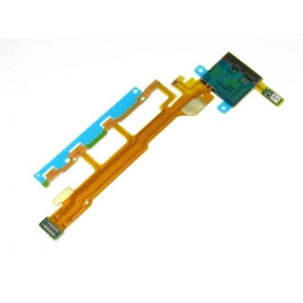 (Power ON/OFF & Volume & Mic) Flex Cable for Sony Xperia Z C6603 L36h